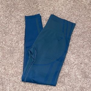 Blue Gymshark Small Leggings